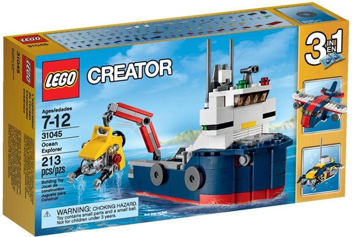 31045 - Creator: Ocean Explorer, Kinderen en Baby's, Speelgoed | Duplo en Lego, Nieuw, Lego, Complete set, Verzenden
