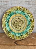 Vintage Frans barbotine (majolica) bordje- ca. 1900, Antiek en Kunst, Ophalen of Verzenden