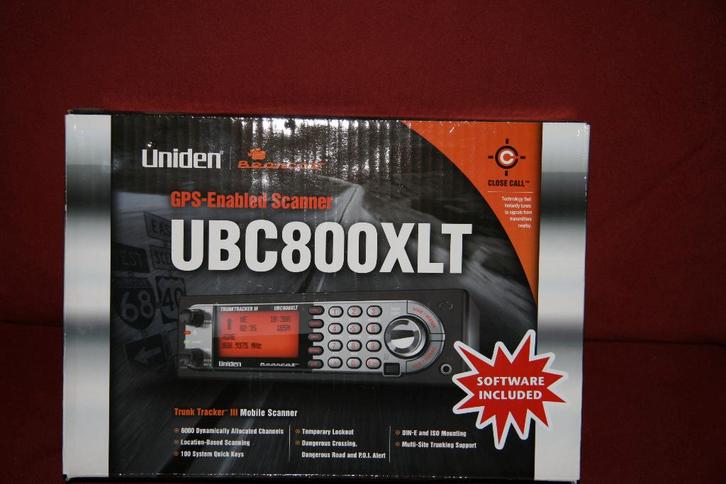 bearcat scanner ubc 800 xlt, Telecommunicatie, Scanners, Nieuw, 200 tot 500 kanalen, Ophalen of Verzenden