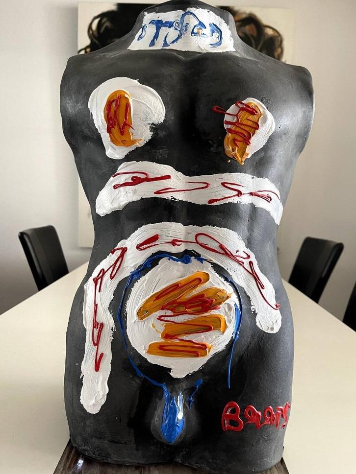 Menno Baars | Push me Belly, Antiek en Kunst, Kunst | Beelden en Houtsnijwerken, Ophalen