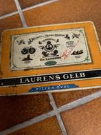 antiek blik Egyptische sigaretten Laurens Gelb 1950, Ophalen of Verzenden, Gebruikt, Overige, Overige merken