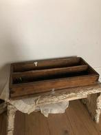 Antiek brocante houten bakje, Ophalen of Verzenden