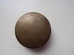 Oude Houbigant poederdoos messing, Antiek en Kunst, Curiosa en Brocante, Ophalen of Verzenden