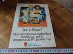 sticker Postgiro en Rijkspostspaarbank  Ben je 15 jaar ?, Ophalen, Zo goed als nieuw, Sticker