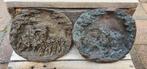 3D Victoriaanse Schilderijen van koper en tin, Museum items!, Ophalen of Verzenden
