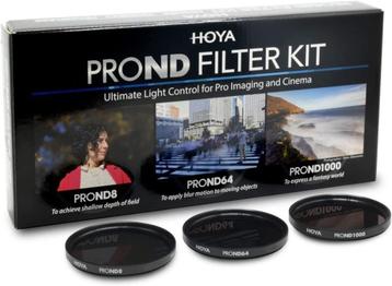 HOYA Filterset Pro ND8/ND64/ND1000 D62mm | Nieuw beschikbaar voor biedingen