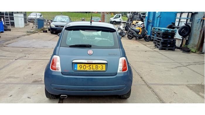 Achterbumper van een Fiat 500 (407), Auto-onderdelen, Carrosserie en Plaatwerk, Bumper, Fiat, Gebruikt, 3 maanden garantie, Ophalen of Verzenden