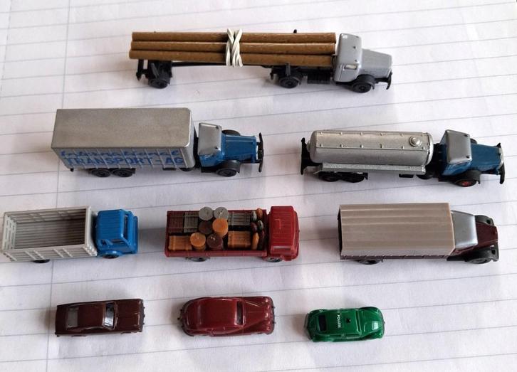 N spoor auto's, Hobby en Vrije tijd, Modeltreinen | N-Spoor, Zo goed als nieuw, Overige typen, Gelijkstroom of Wisselstroom, Overige merken