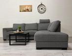 Hoekbank Grijs - Professioneel gereinigd, Huis en Inrichting, Banken | Bankstellen, 250 tot 300 cm, Hoekbank, Ophalen of Verzenden