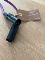 XLR kabel “Purple Reign” 1,20m van de bekende Chris Cables, Ophalen of Verzenden, Zo goed als nieuw, Minder dan 2 meter, Interlink-kabel