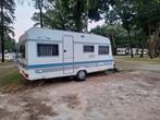 Hobby caravan met voortent en luifel, Caravans en Kamperen, Standaardzit, Hobby, Luifel, Omvormbare zithoek