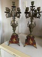 Antieke kandelaars, Antiek en Kunst, Antiek | Kandelaars, Ophalen, Koper of Brons