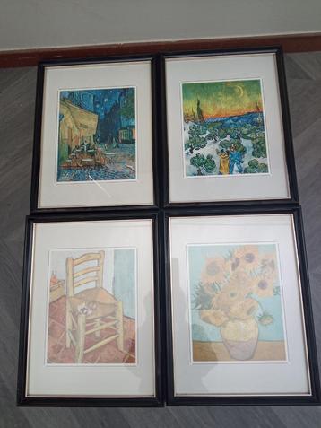 Van Gogh prints x4 beschikbaar voor biedingen