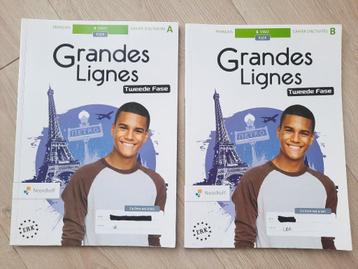 Grandes Lignes flex boek 6 VWO Frans  beschikbaar voor biedingen