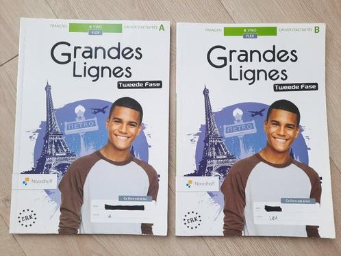 Grandes Lignes flex boek 6 VWO Frans, Boeken, Schoolboeken, Gelezen, Frans, VWO, Ophalen of Verzenden