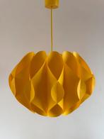 Vintage Lars Schiøler voor Hoyrup Butterfly Hanglamp - Geel, Huis en Inrichting, Lampen | Hanglampen, Ophalen of Verzenden, Zo goed als nieuw
