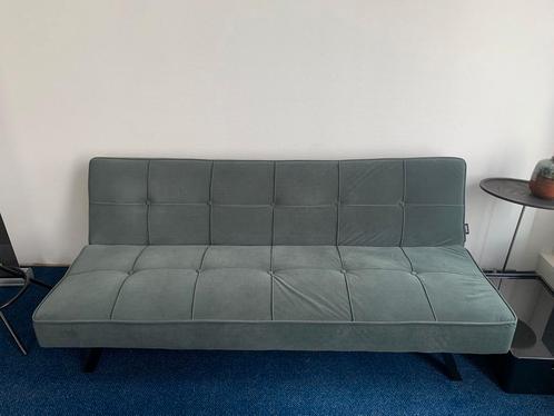 Groene Slaapbank - Zo Goed Als Nieuw, Huis en Inrichting, Slaapkamer | Slaapbanken, Zo goed als nieuw, Overige maten, 190 cm of minder