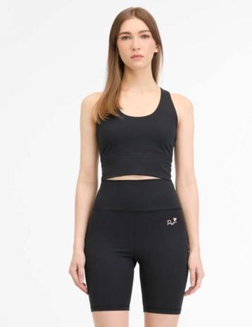 Nieuw! RAGWEAR vegan sport yoga top zwart halter stretch beschikbaar voor biedingen