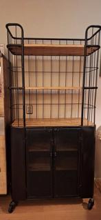 Stoere industriële stellingkast, Ophalen, Gebruikt