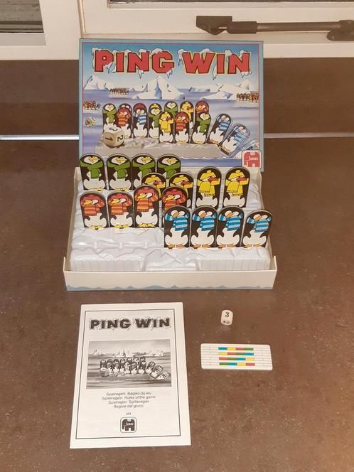 Ping win 1983, Hobby en Vrije tijd, Gezelschapsspellen | Bordspellen, Ophalen of Verzenden