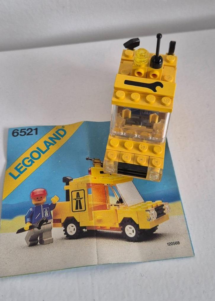 Vintage lego. 6521. Emergency Repair Truck / Wegenwacht., Kinderen en Baby's, Speelgoed | Duplo en Lego, Gebruikt, Lego, Complete set