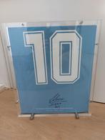 diego maradona napoli 1990 coa gesigneerd retro shirt mars, Ophalen of Verzenden, Nieuw, Buitenlandse clubs, Shirt