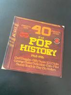 K-tel Pop History 1968-1976 dubbel LP, Ophalen of Verzenden, Gebruikt, Overige formaten, Pop