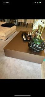 Moderne Salon Tafel, Huis en Inrichting, Tafels | Salontafels, Gebruikt, 100 tot 150 cm, Metaal, Minder dan 50 cm