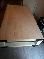 Vintage Witte salontafel, Huis en Inrichting, Tafels | Salontafels, Ophalen, 100 tot 150 cm, 50 tot 100 cm, Zo goed als nieuw