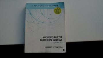Statistics for the Behavioral Sciences  beschikbaar voor biedingen