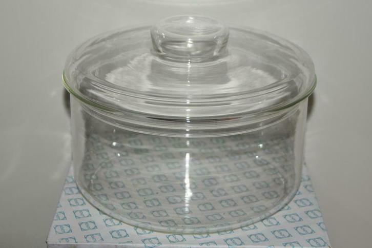 Schott Glazen Ronde Schaal met deksel ovenschaal NIEUW, Huis en Inrichting, Keuken | Servies, Nieuw, Schaal of Schalen, Glas, Ophalen of Verzenden