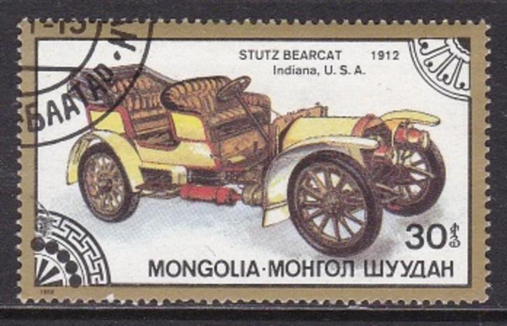 4194 - Mongolië michel 1828 gestempeld , Stutz Bearcat, Postzegels en Munten, Postzegels | Azië, Gestempeld, Oost-Azië, Verzenden