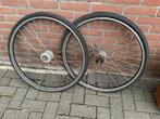 Set wielen 28 inch, Fietsen en Brommers, Fietsonderdelen, Ophalen, Gebruikt, Algemeen, Wiel