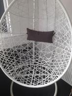 Hangstoel, Huis en Inrichting, Stoelen, Ophalen, Gebruikt, Wit, Metaal