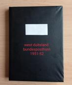 West Duitsland 1951-52 Posthoorn aantallen, Ophalen of Verzenden, Buitenland