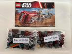 Lego Starwars 75099 Rey’s Speeder, Kinderen en Baby's, Speelgoed | Duplo en Lego, Ophalen of Verzenden, Zo goed als nieuw, Complete set