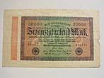Duitsland bankbiljet 20 duizend mark 1923 845, Verzenden, Duitsland