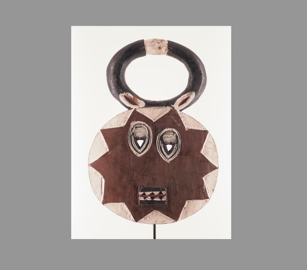 Kple Kple masker Baule Ivoorkust (251102-02), Ophalen of Verzenden