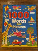 1000 Words and Pictures Leerboek nieuw, Ophalen, Nieuw, Uitklap-, Voel- of Ontdekboek, 3 tot 4 jaar