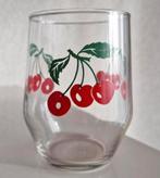Glaasje met Kersenopdrukken, Verzamelen, Glas en Borrelglaasjes, Ophalen of Verzenden, Zo goed als nieuw