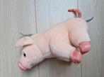 1995 originele babe knuffel the gallant pig hasbro plush, Ophalen of Verzenden, Zo goed als nieuw, Actiefiguur of Pop