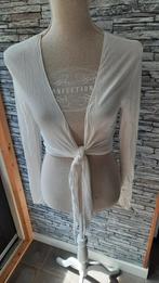 Cremekleurige bolero S/M, Kleding | Dames, Maat 38/40 (M), Ophalen of Verzenden, Zo goed als nieuw, Lange mouw