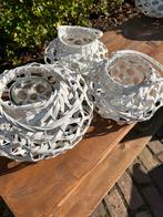 Kaarsen Set met Decoratie, Ophalen, Overige kleuren, Minder dan 50 cm, Glas