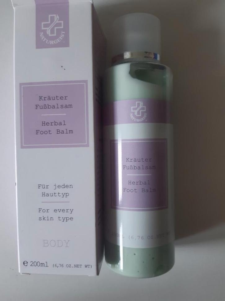 Naturgeist voetencreme balsem vegan geen conserveringsmiddel, Sieraden, Tassen en Uiterlijk, Uiterlijk | Lichaamsverzorging, Nieuw