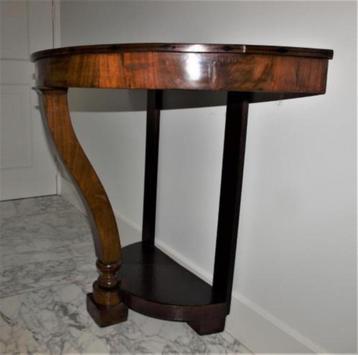 Biedermeier sidetable mahonie ca 1830 beschikbaar voor biedingen