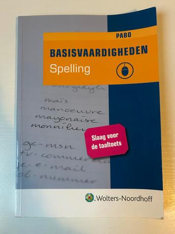 PABO Basisvaardigheden Spelling - Wolters-Noordhoff beschikbaar voor biedingen