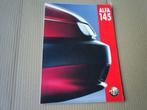 Alfa 145 [ 5 / 1994 ] 8 pag. Frans, Alfa Romeo, Zo goed als nieuw, Verzenden
