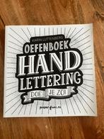 Handlettering oefenboek, Ophalen of Verzenden, Zo goed als nieuw, Boek of Gids