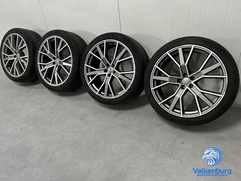 Audi Q7 SQ7 Q8 E-tron 22 inch antraciete velgen 5x112 zomerb, Auto-onderdelen, Banden en Velgen, Banden en Velgen, Zomerbanden