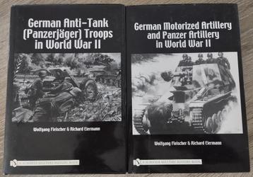 German Anti-tank / Panzer Artillery in WWII ( 2 boeken ) beschikbaar voor biedingen